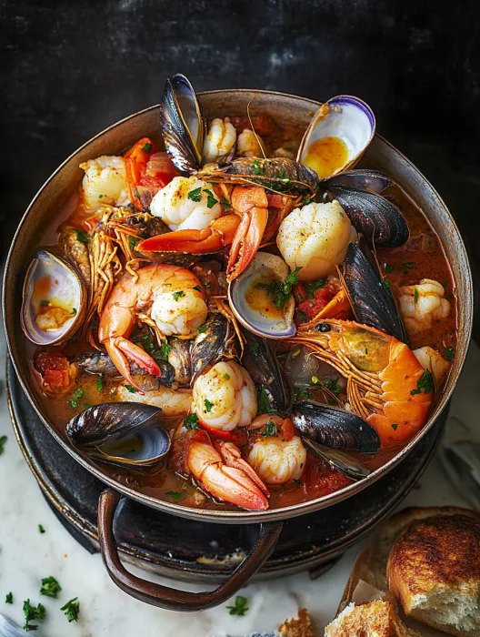 A bowl of shrimp and clams.