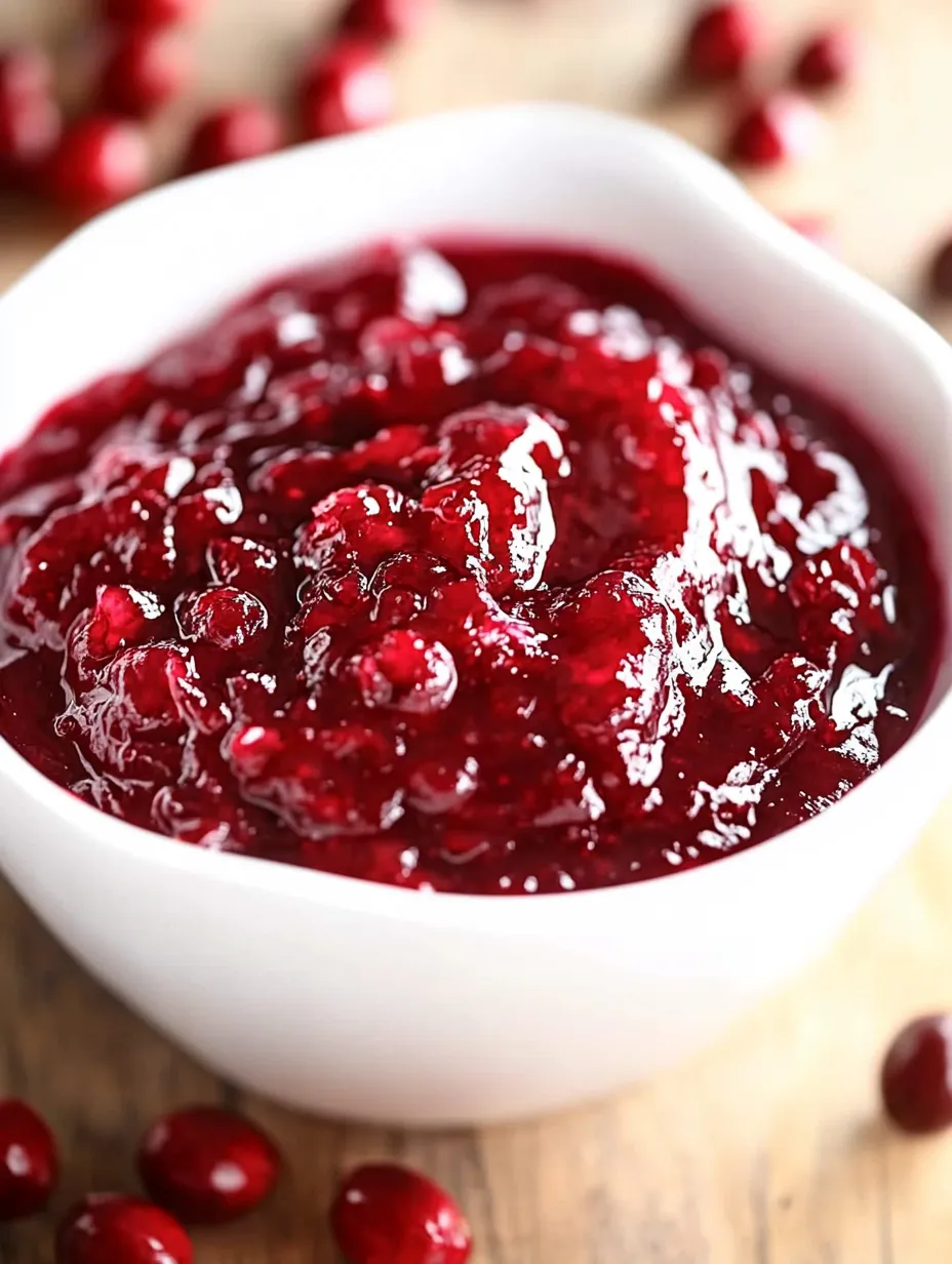 A bowl of red jam.