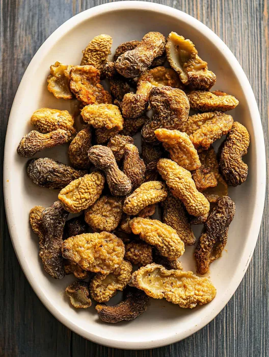 A bowl of fried peanuts.