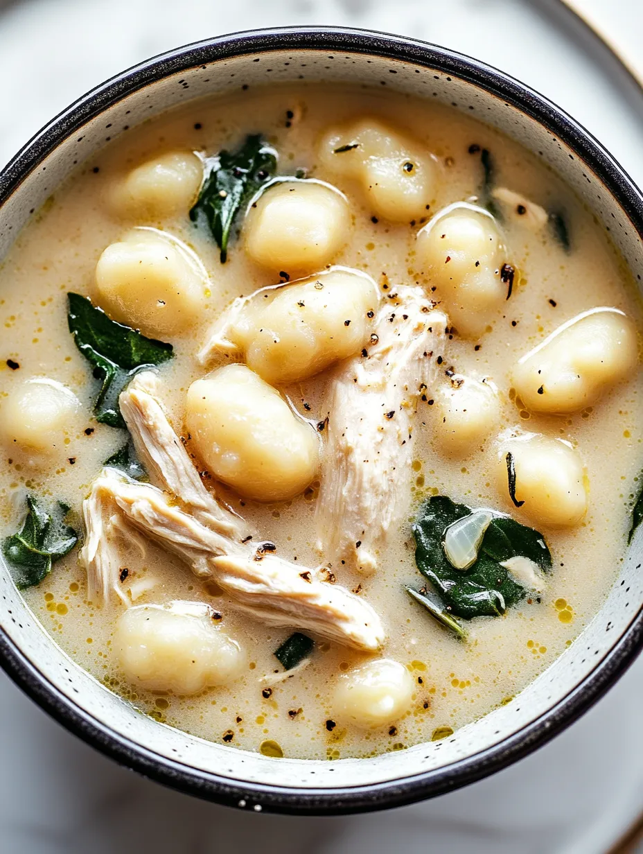A bowl of soup with chicken and beans.