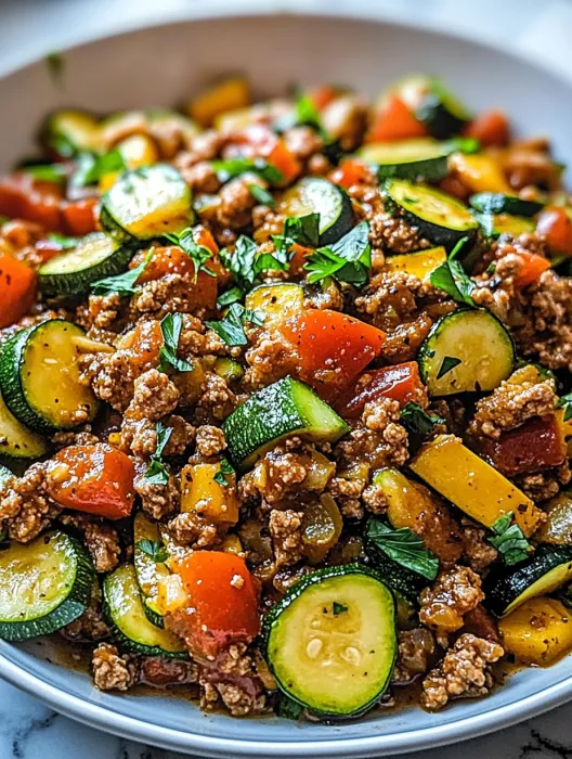 A bowl of meat and vegetables.