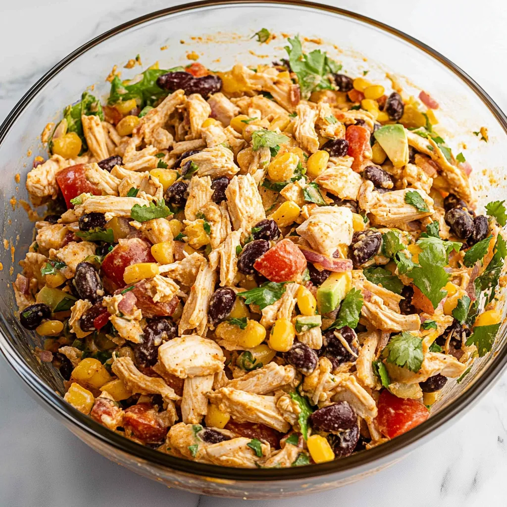 A bowl of food with a variety of ingredients.