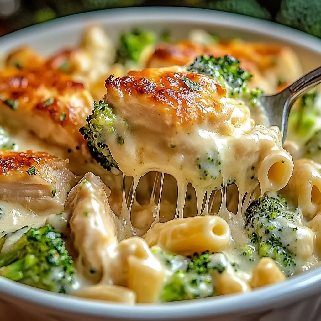 A bowl of food with broccoli and cheese.