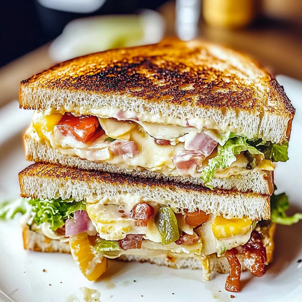 A sandwich with lettuce and tomato on a white plate.