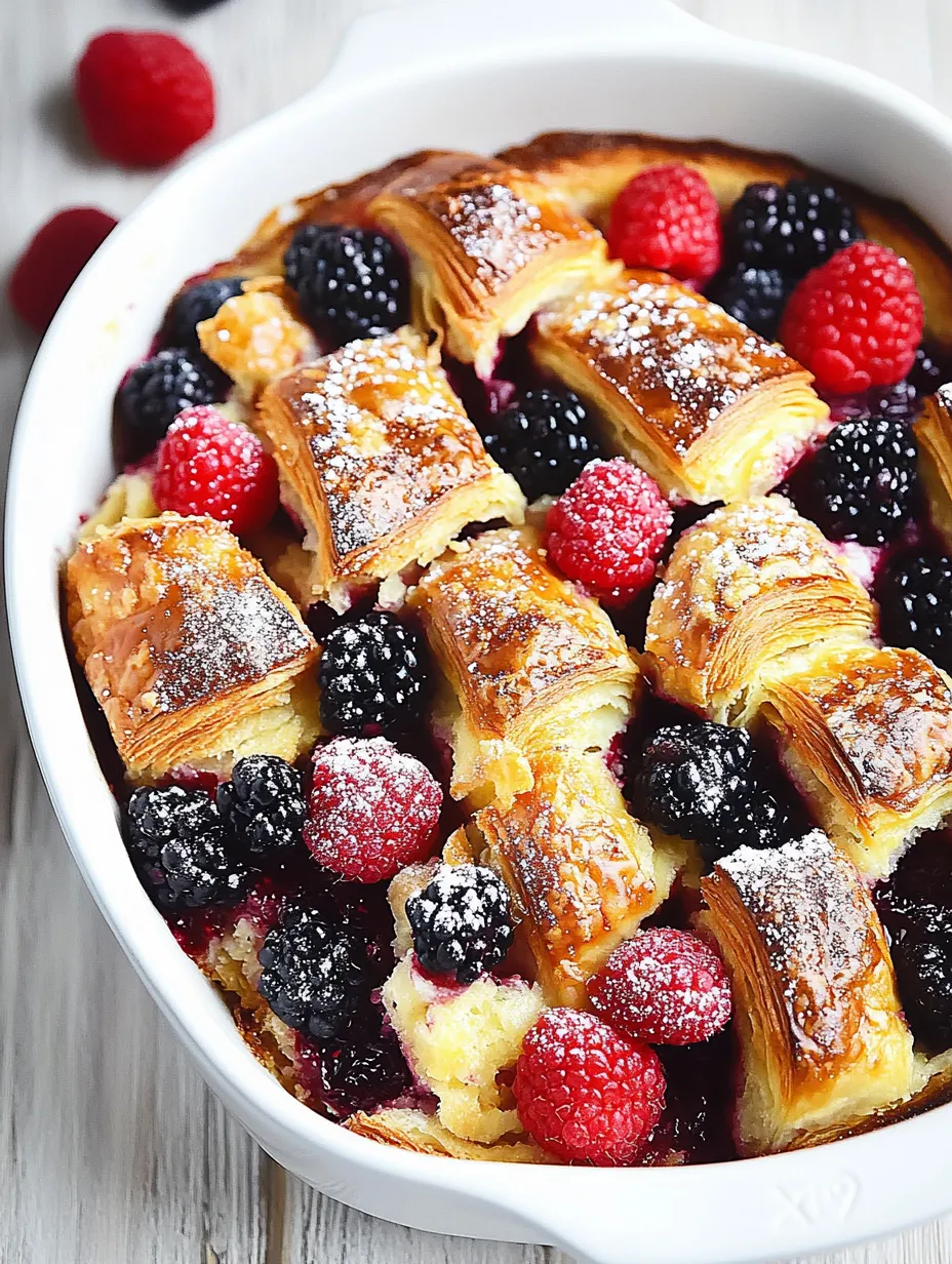 A bowl of berries and pastry.