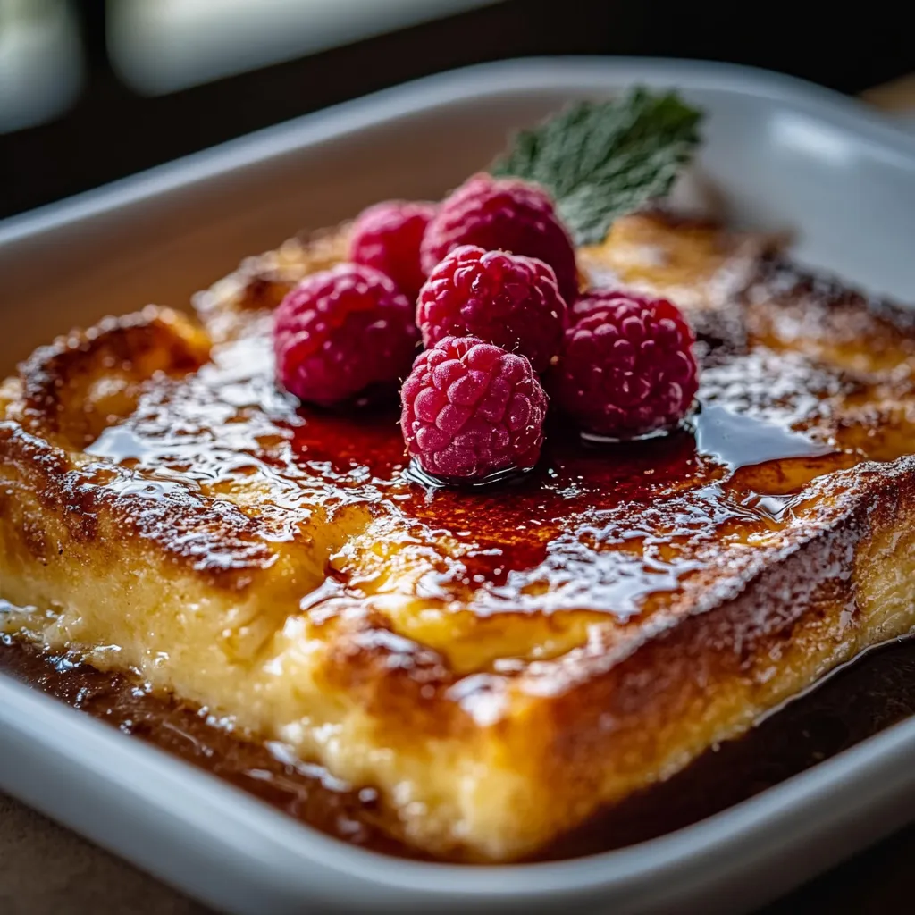 A plate of food with a raspberry on top.
