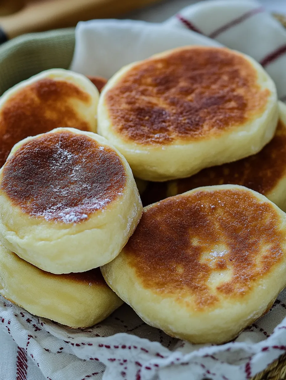 A plate of muffins with powdered sugar on top.