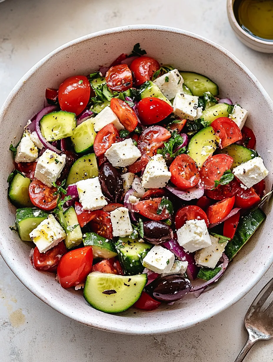 A bowl of vegetables with feta cheese.