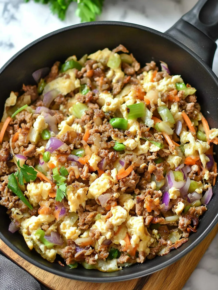 A bowl of meat and vegetables.