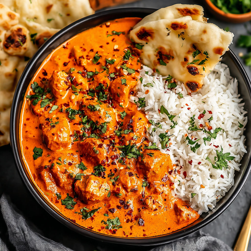 A bowl of food with rice and meat.