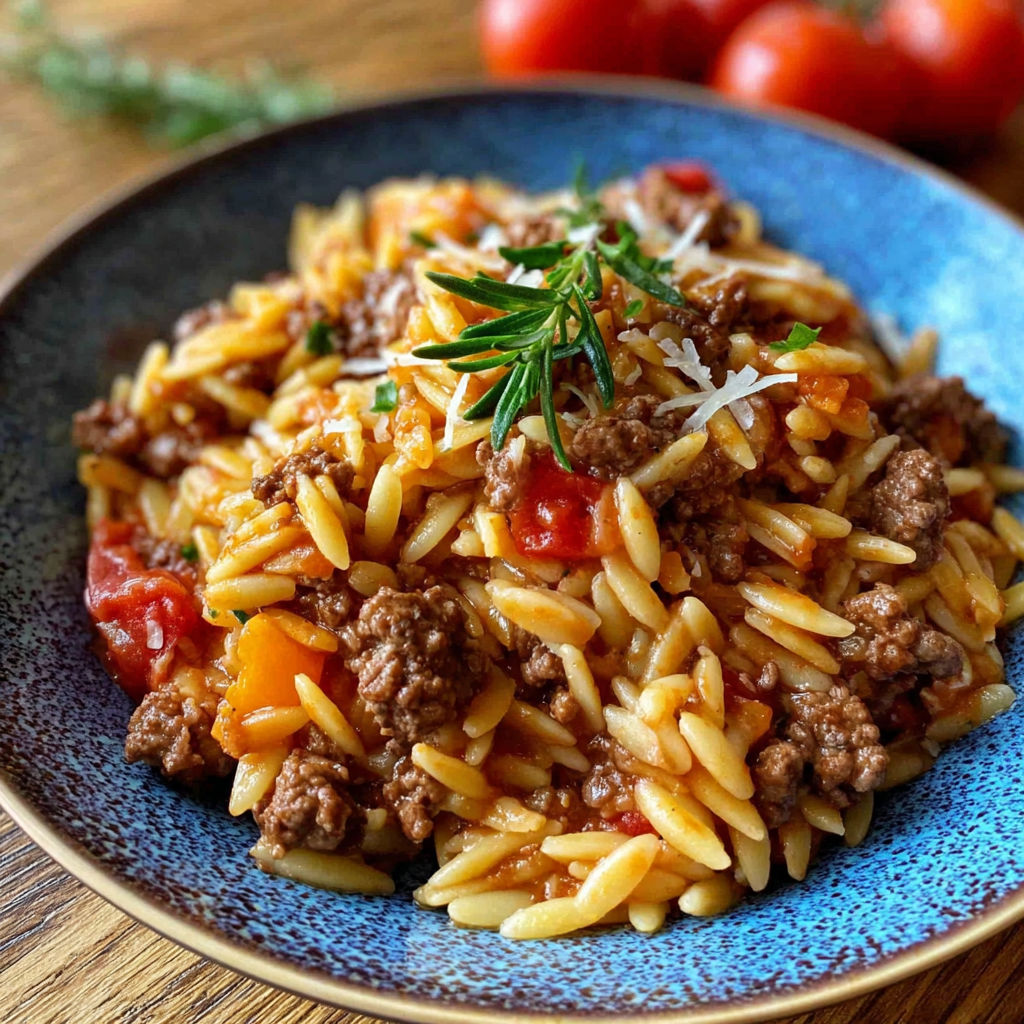 A plate of food with tomatoes and meat.