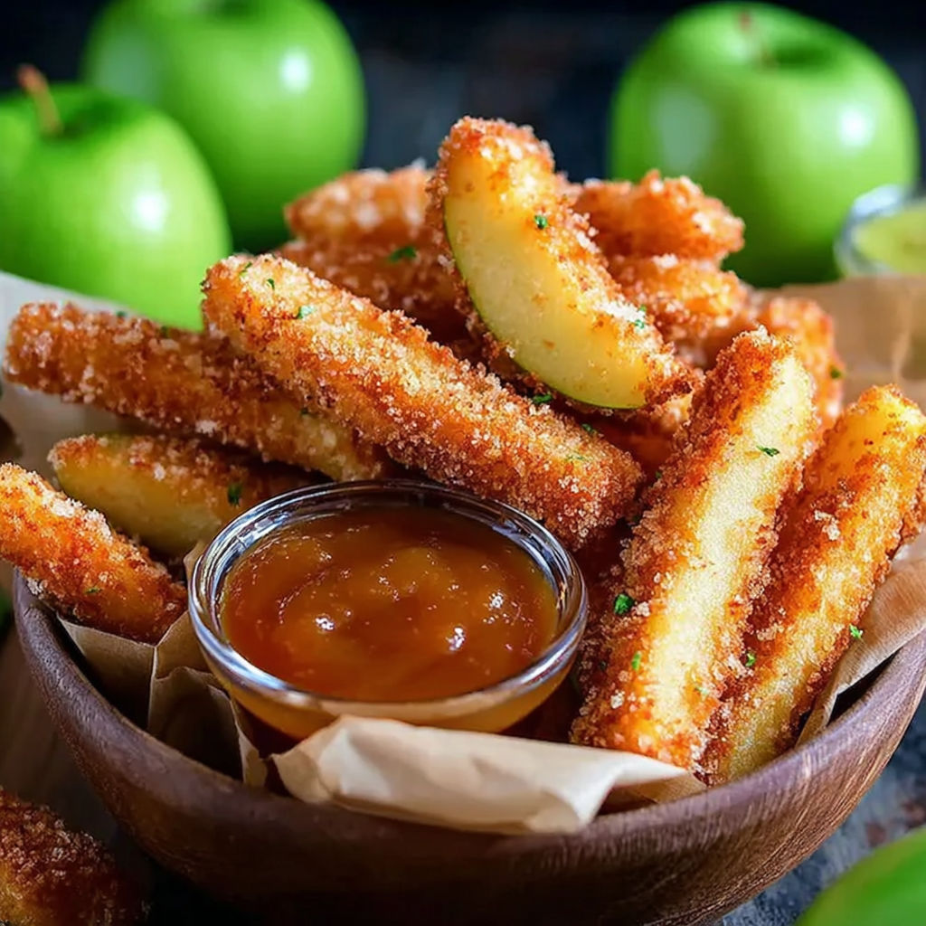 A bowl of sweet air fryer churro bites.