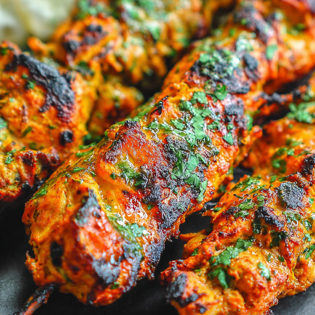 Chicken Tikka Kebab Recipe.