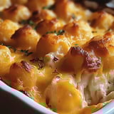 A bowl of macaroni and cheese.