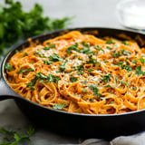 A delicious vegan creamy sun dried tomato pasta recipe.