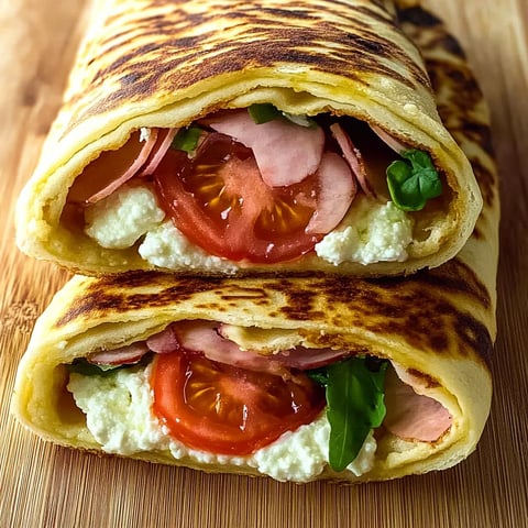 A sandwich with tomatoes and cheese.