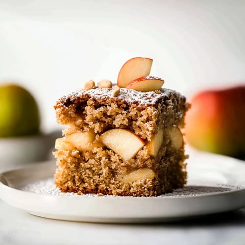 A slice of apple pie on a plate.