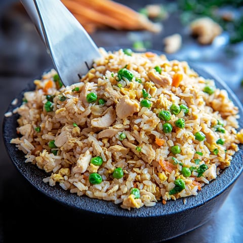 A bowl of rice with peas and carrots.